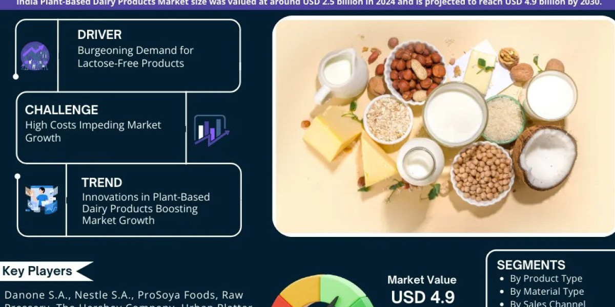 India Plant-Based Dairy Products Market Dynamics – Driver, Challenge, Segment & Competition FY2030