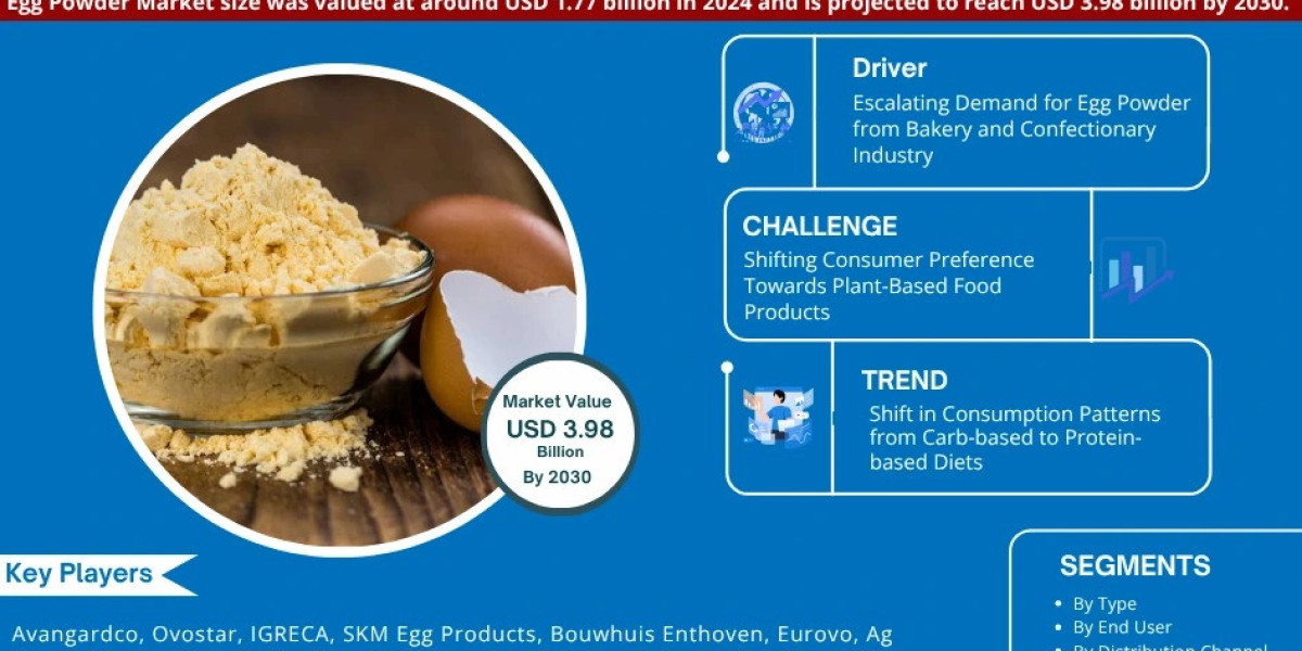 Global Egg Powder Market Size, Growth & Trends 2025-2030